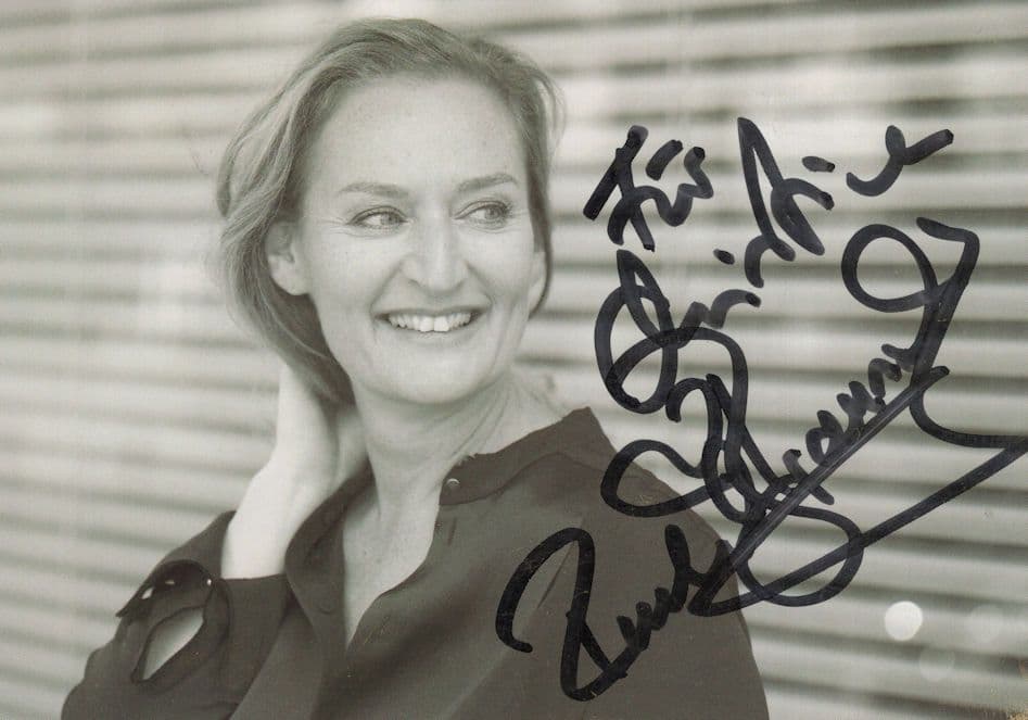Rachel Braunschweig Swiss Actress The Swarm Hand Signed Photo