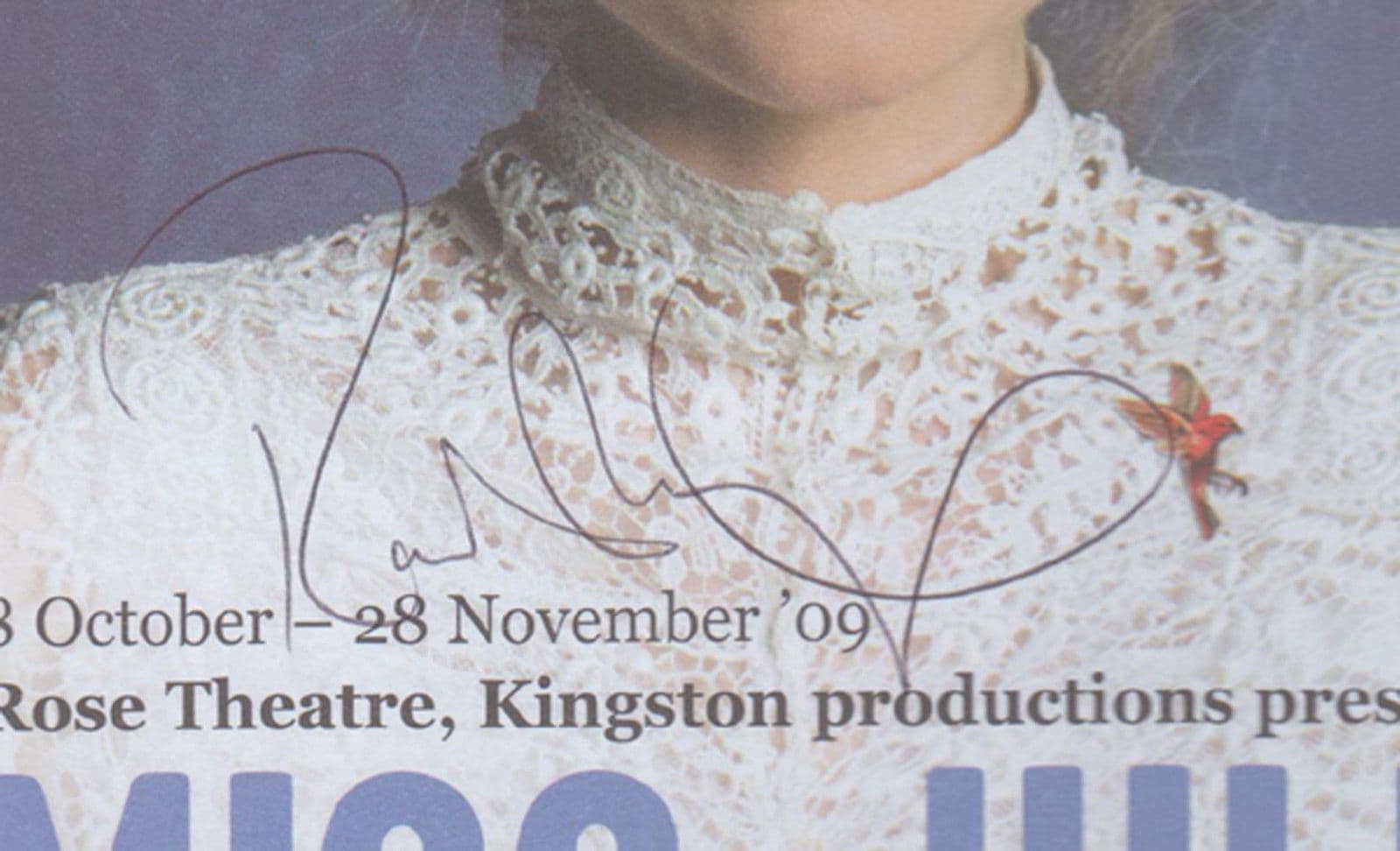 Rachel Pickup Holby City Miss Julie Signed Theatre Flyer
