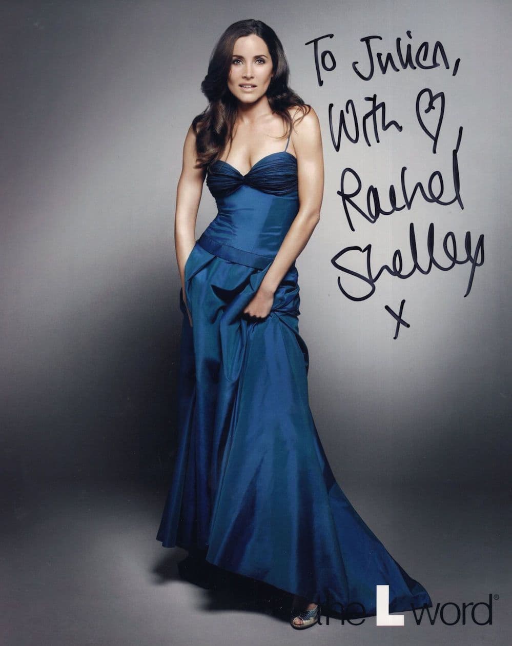 Rachel Shelley Helena Peabody in The L Word LGBT 10x8 Hand Signed Photo