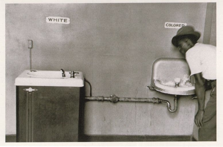 Racial Segregation 1950s Slave Apartheid North Carolina USA Photo Postcard