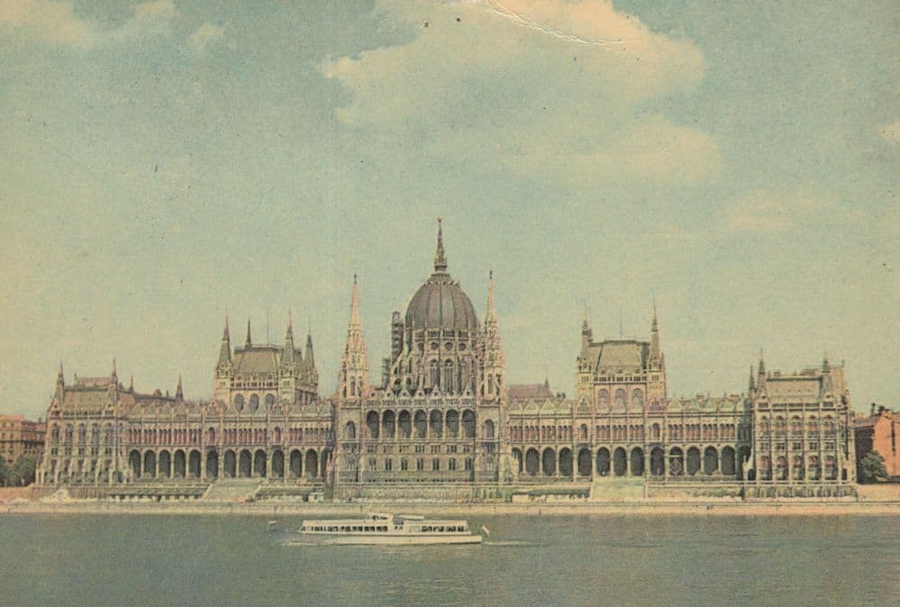 Radio Budapest 1960s Hungary QSL Postcard Card