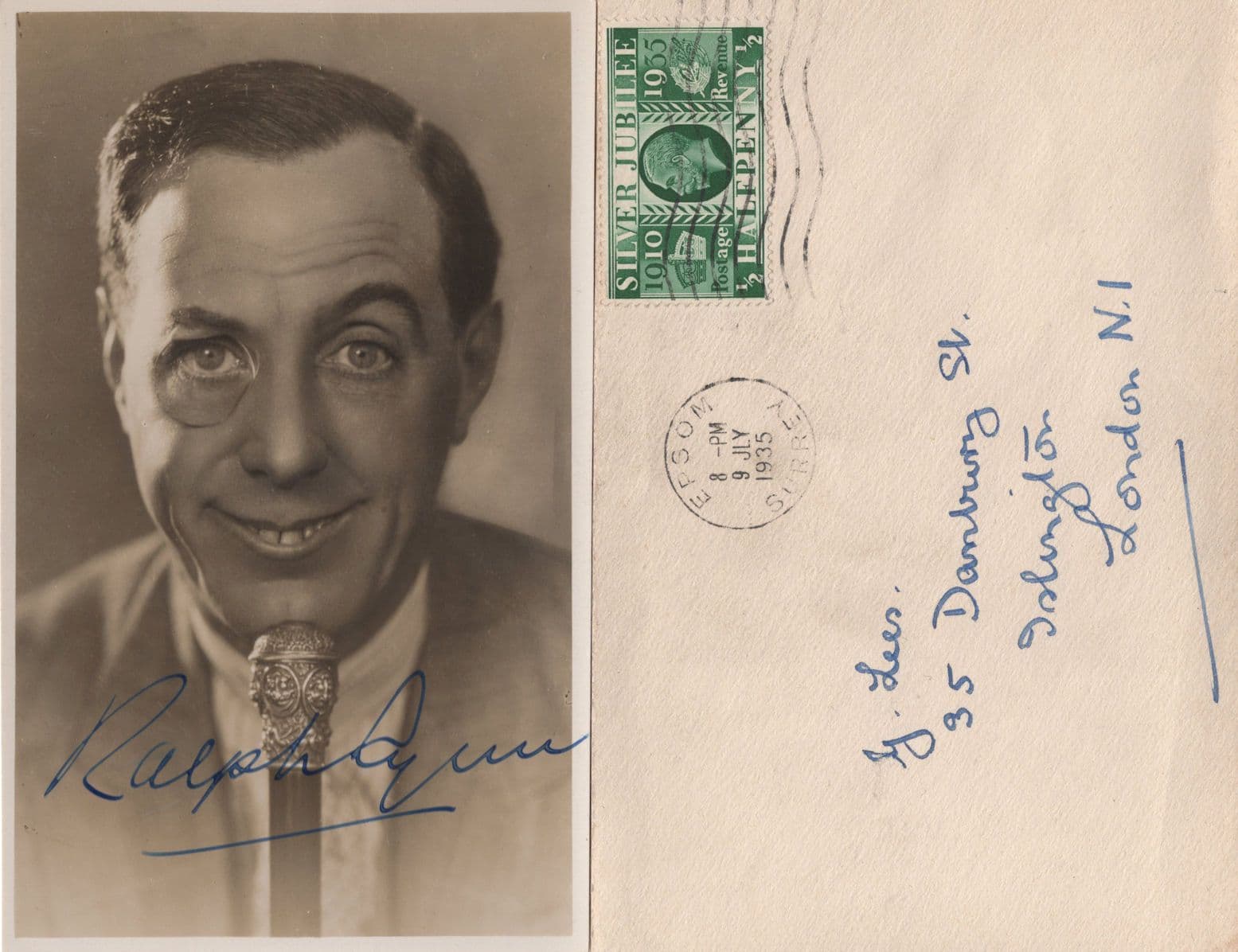 Ralph Lynn Aldwych Theatre Farces Hand Signed Photo & More