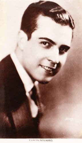Ramon Novarro Vintage Movie Real Photo Picture Postcard