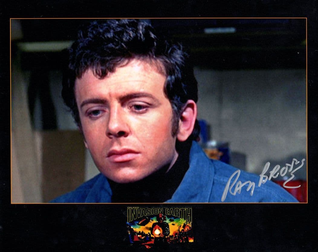 Ray Brooks Invasion Earth 2150AD 10x8 Hand Signed Photo