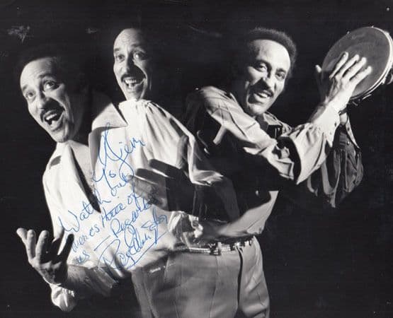 Ray Ellington 2x Large Publicity 10x8 Photo incl Hand Signed
