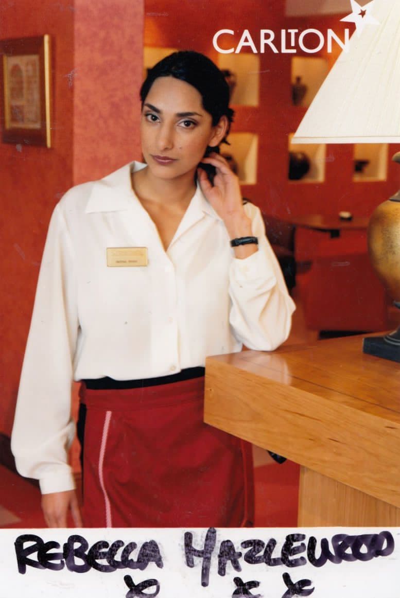 Rebecca Hazlewood Hand Signed Photo