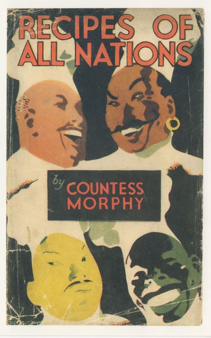 Recipes Of All Nations Countess Morphy 1946 Book Postcard