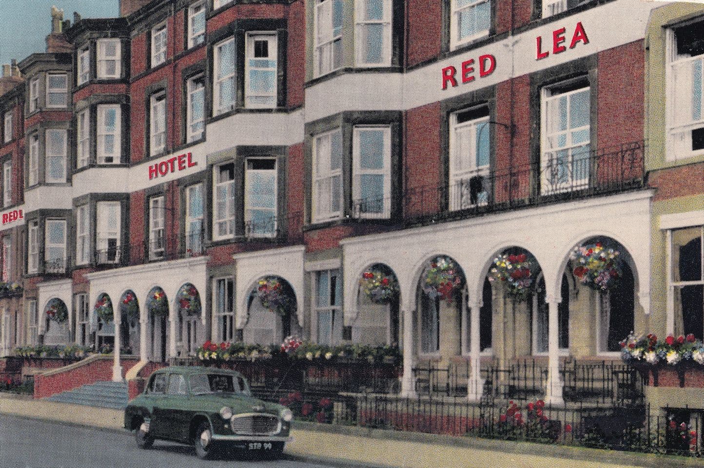Red Lea Hotel Scarborough 1970s Postcard
