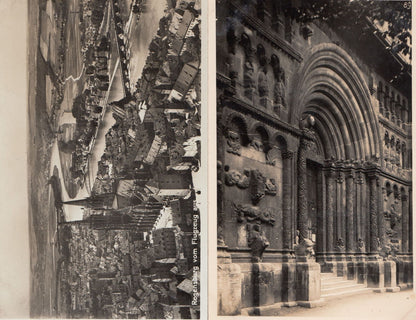 Regensburg Germany 6x Real Photo & Antique Religious Postcard s
