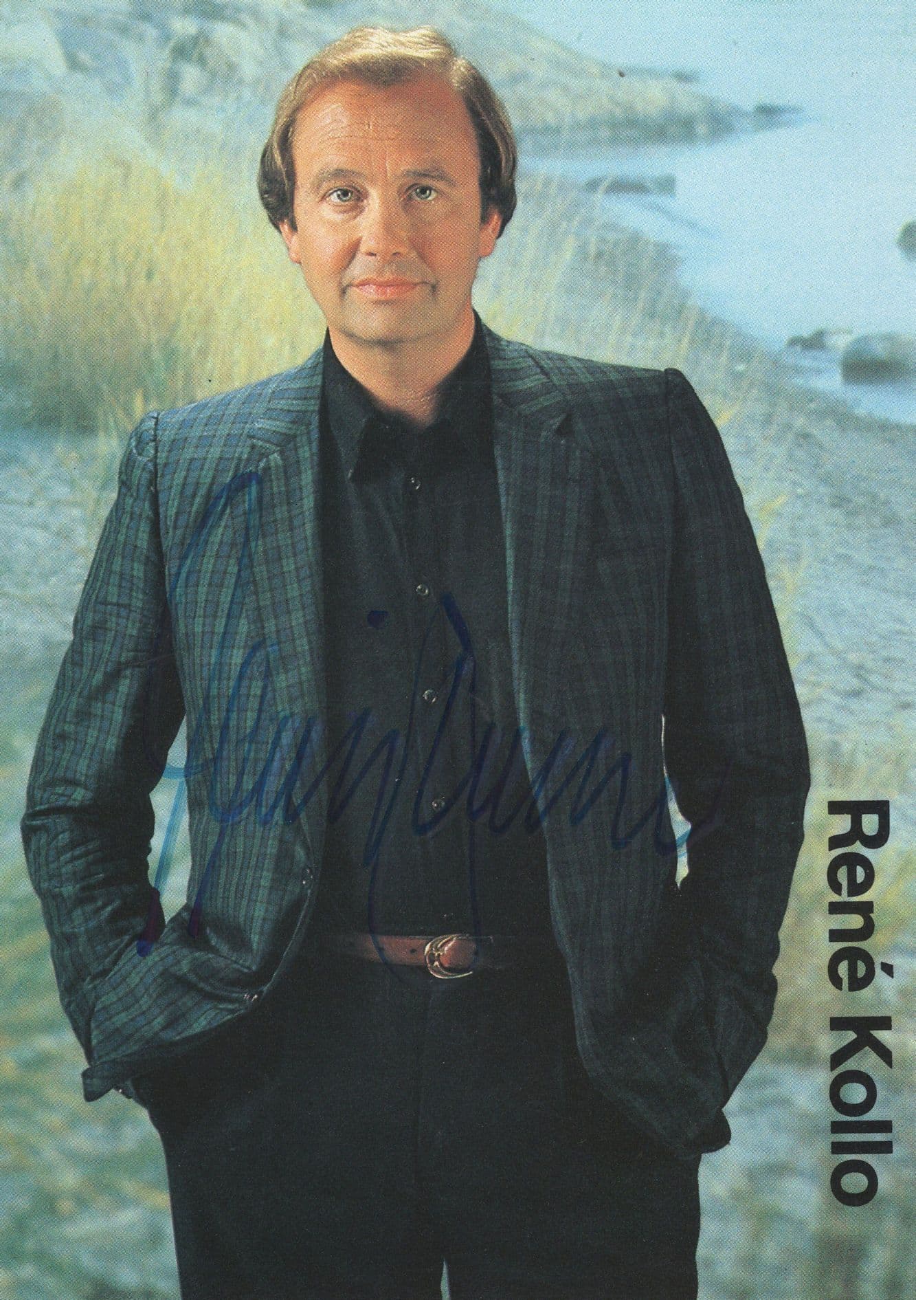 Rene Kollo Germany Opera Singer Hand Signed Autograph Photo