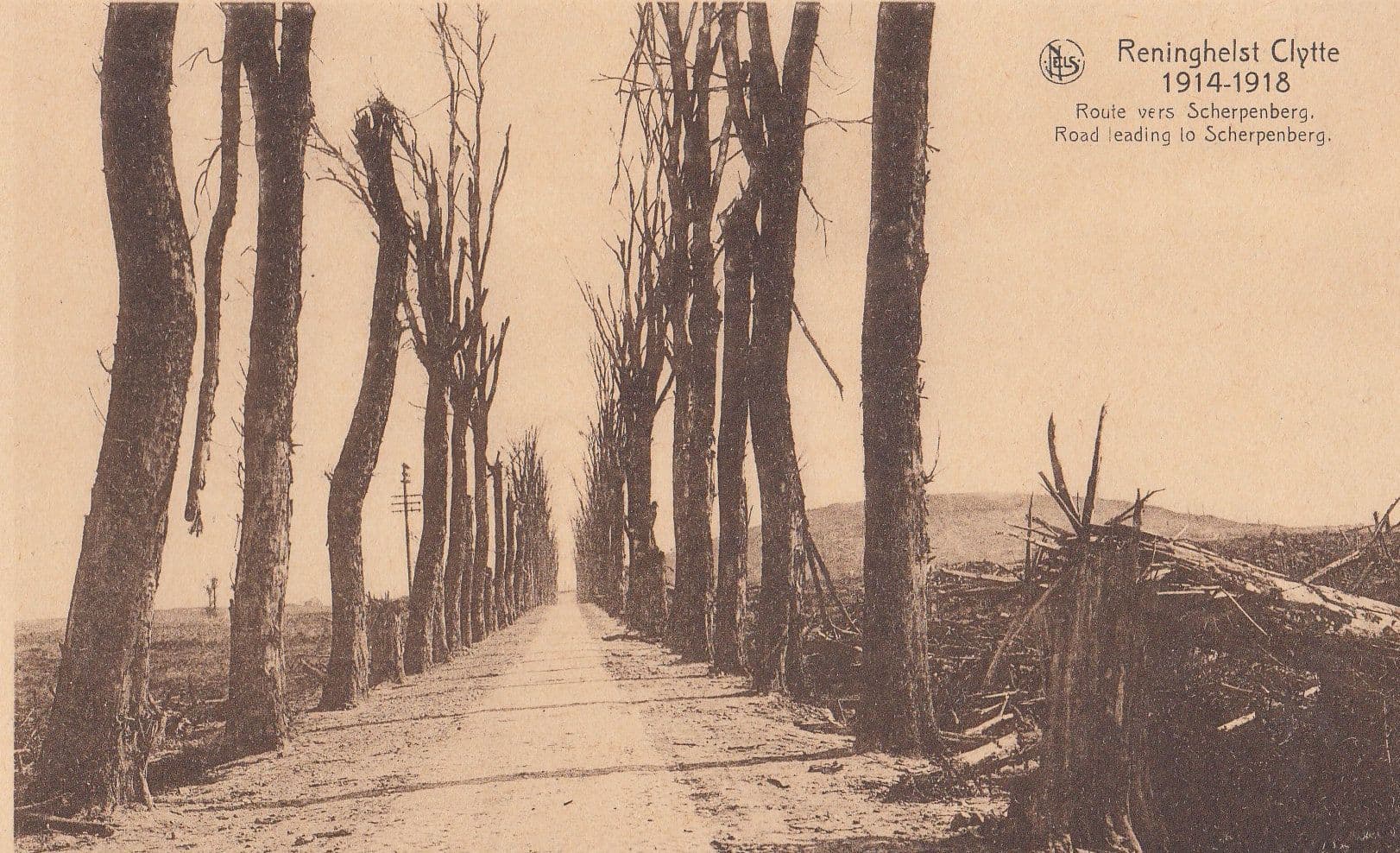 Reninghelst Clytte 1914 WW1 Belgium Postcard