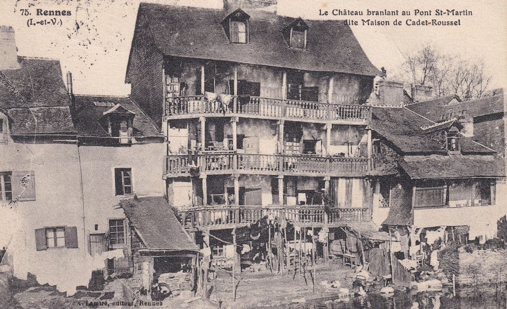 Rennes Chateau Branlant Antique French Postcard
