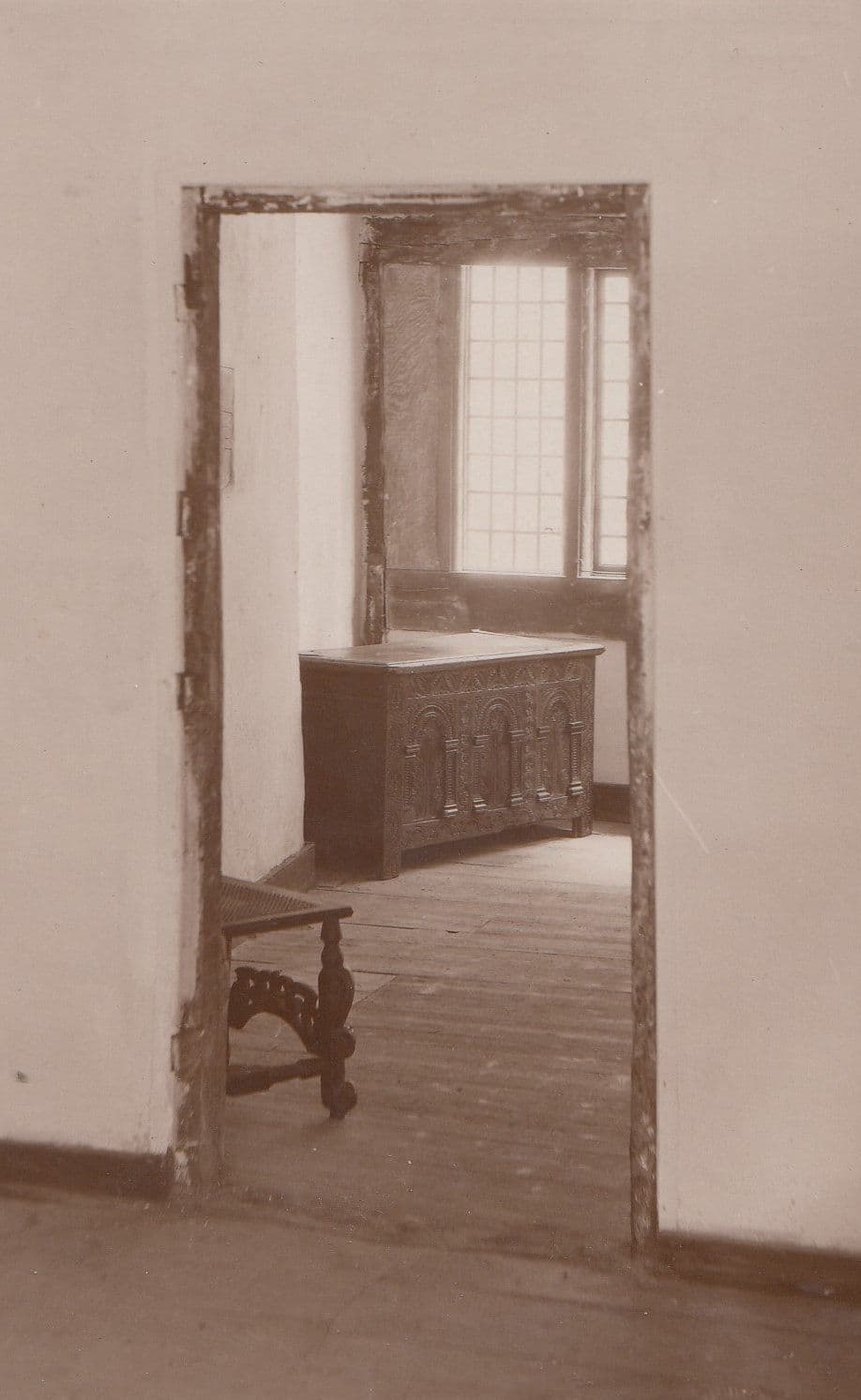 Restored Elizabethan House Real Photo Plymouth Postcard