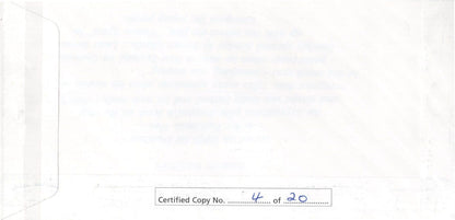 Rex Hunt Falklands War Hero LTD TO 20 Hand Signed FDC SEALED