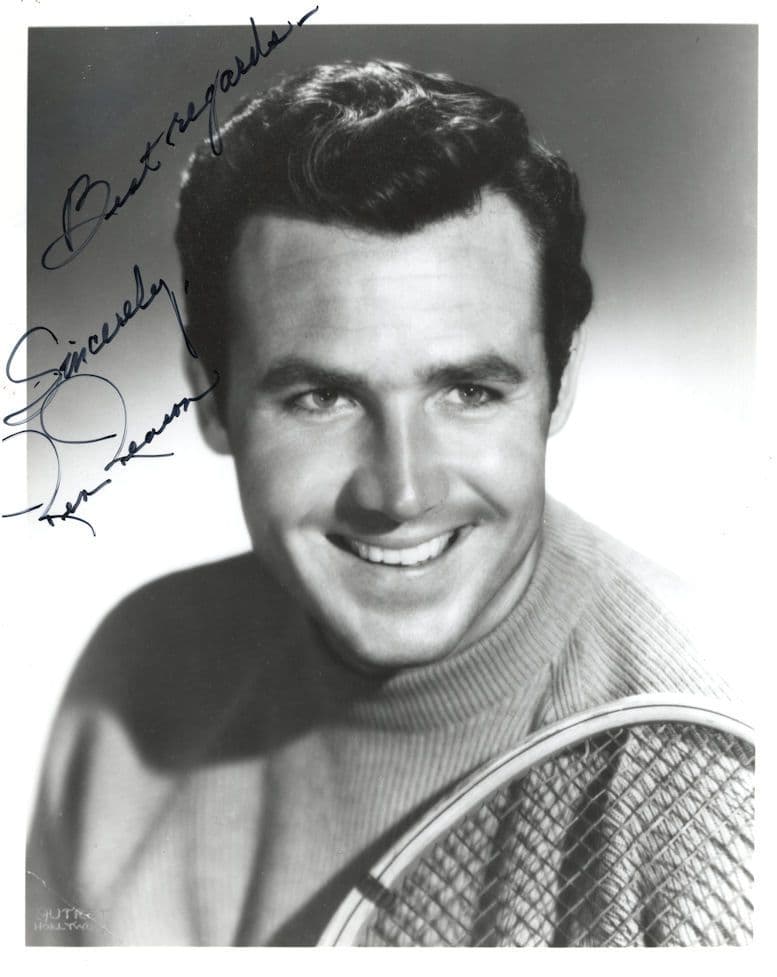 Rex Reason This Island Earth Man Without A Gun 10x8 Hand Signed Photo