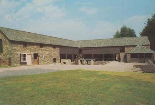 Rhayader Tannery Welsh Folk Museum Postcard