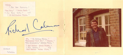 Richard Coleman John Fraser 2x The Dam Busters Hand Signed Autograph & Photo