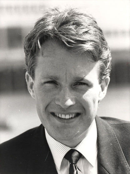 Richard Edgar Falklands War Joins BBC TV Weatherman Team 1988 Press Photo