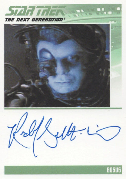Richard Gilbert Hill Star Trek Hand Signed Autograph Card