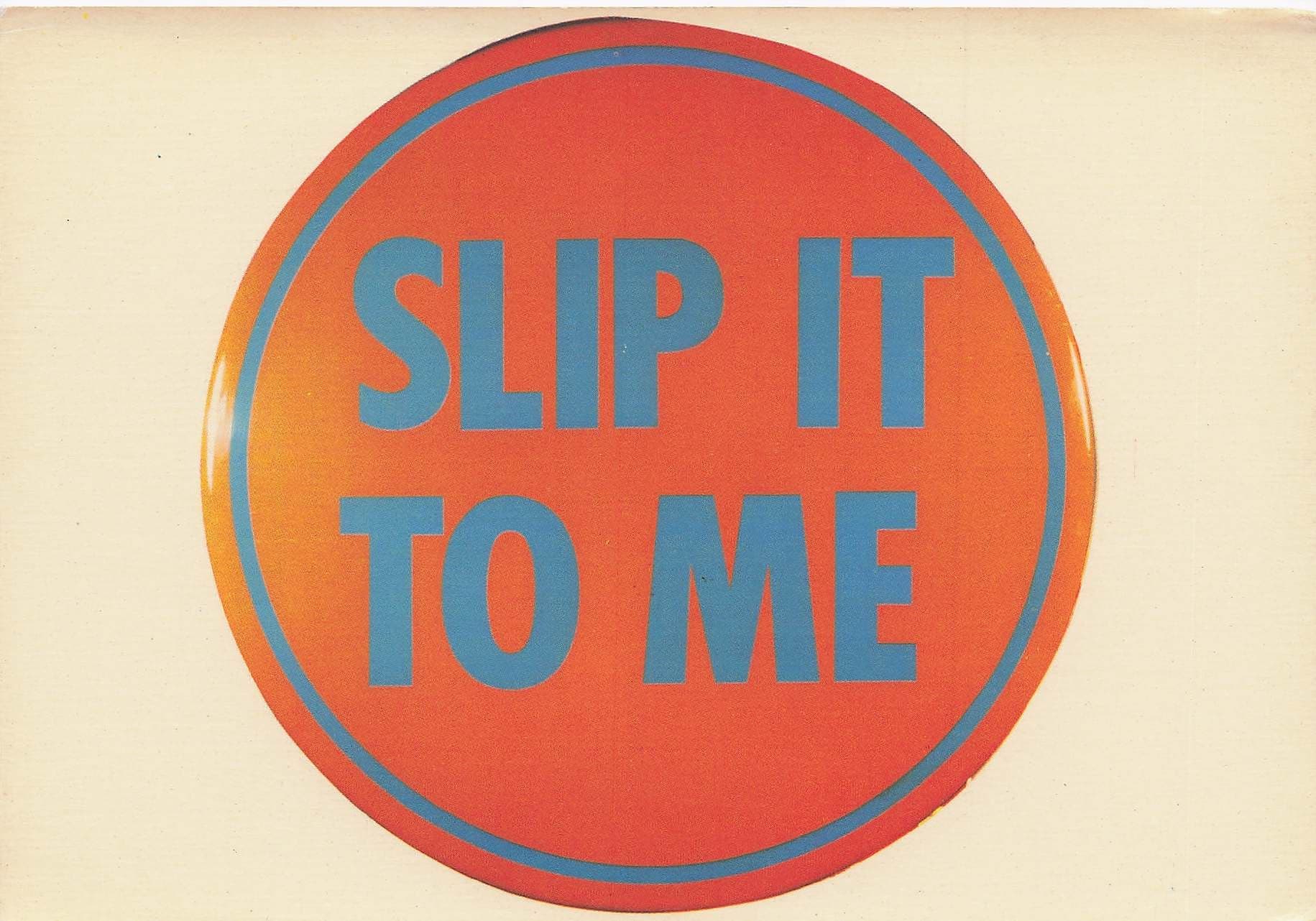 Richard Hamilton Epiphany Slip It To Me Painting Postcard