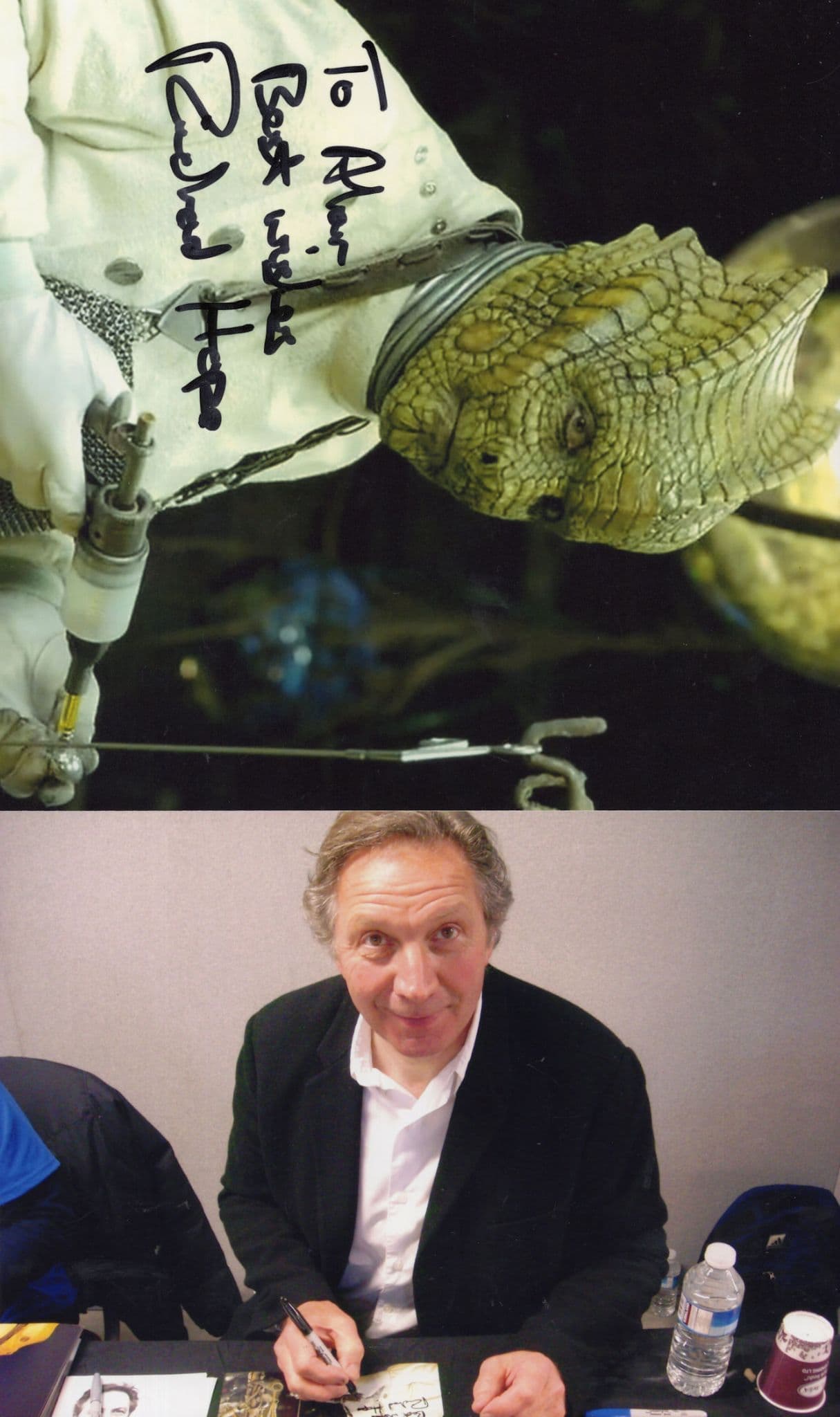 Richard Hope Dr Who Ultimate 10x8 Hand Signed & COA 2x Photo s