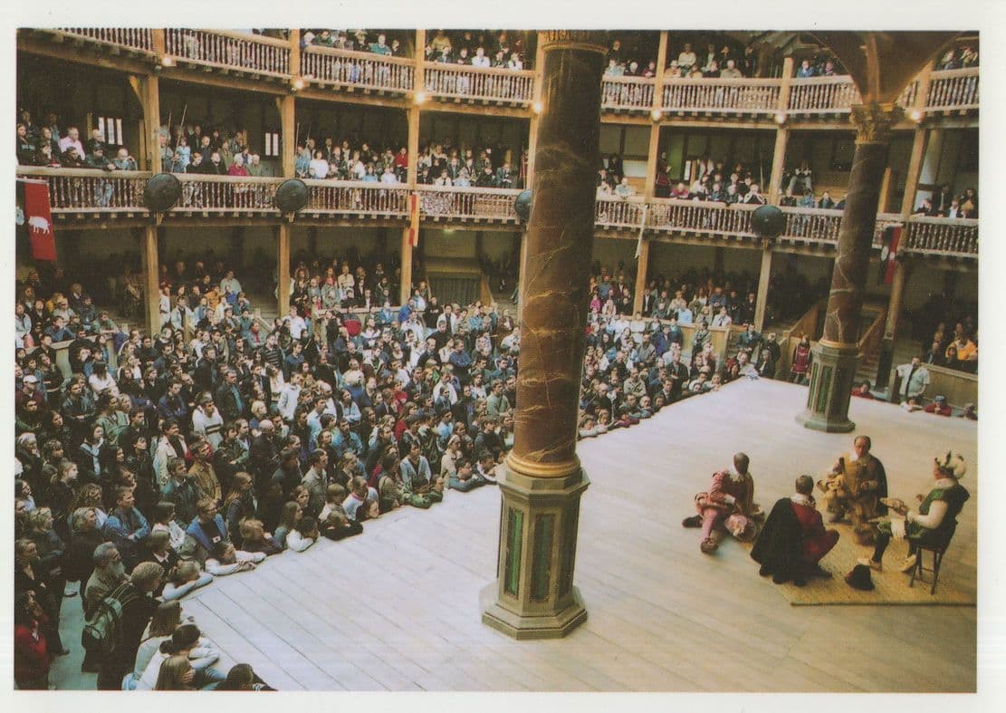 Richard II Act One Scene 4 Shakespeare Play Bankside London Postcard