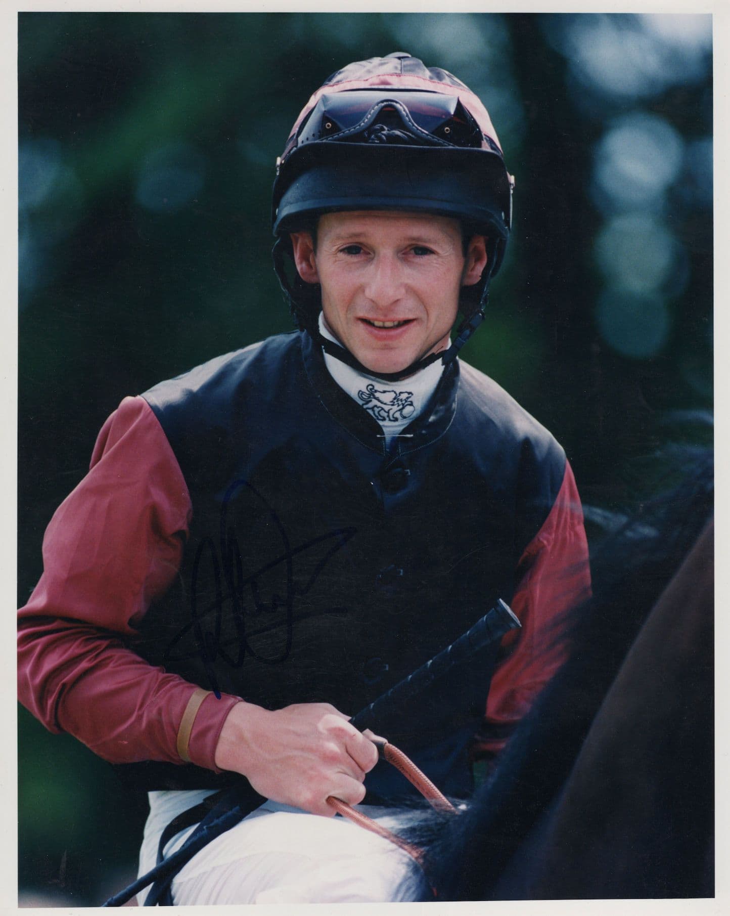 Richard Quinn Scottish Horse Race Racing Jockey Large Hand Signed Photo