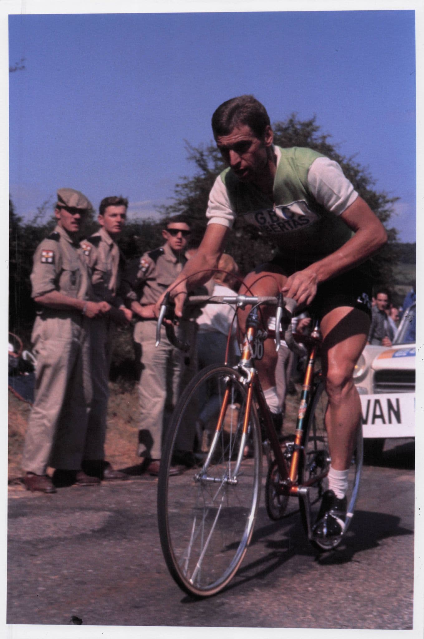 Rik Van Looy Belgium Cycling 1963 Tour De France 12x8 Hand Signed Photo