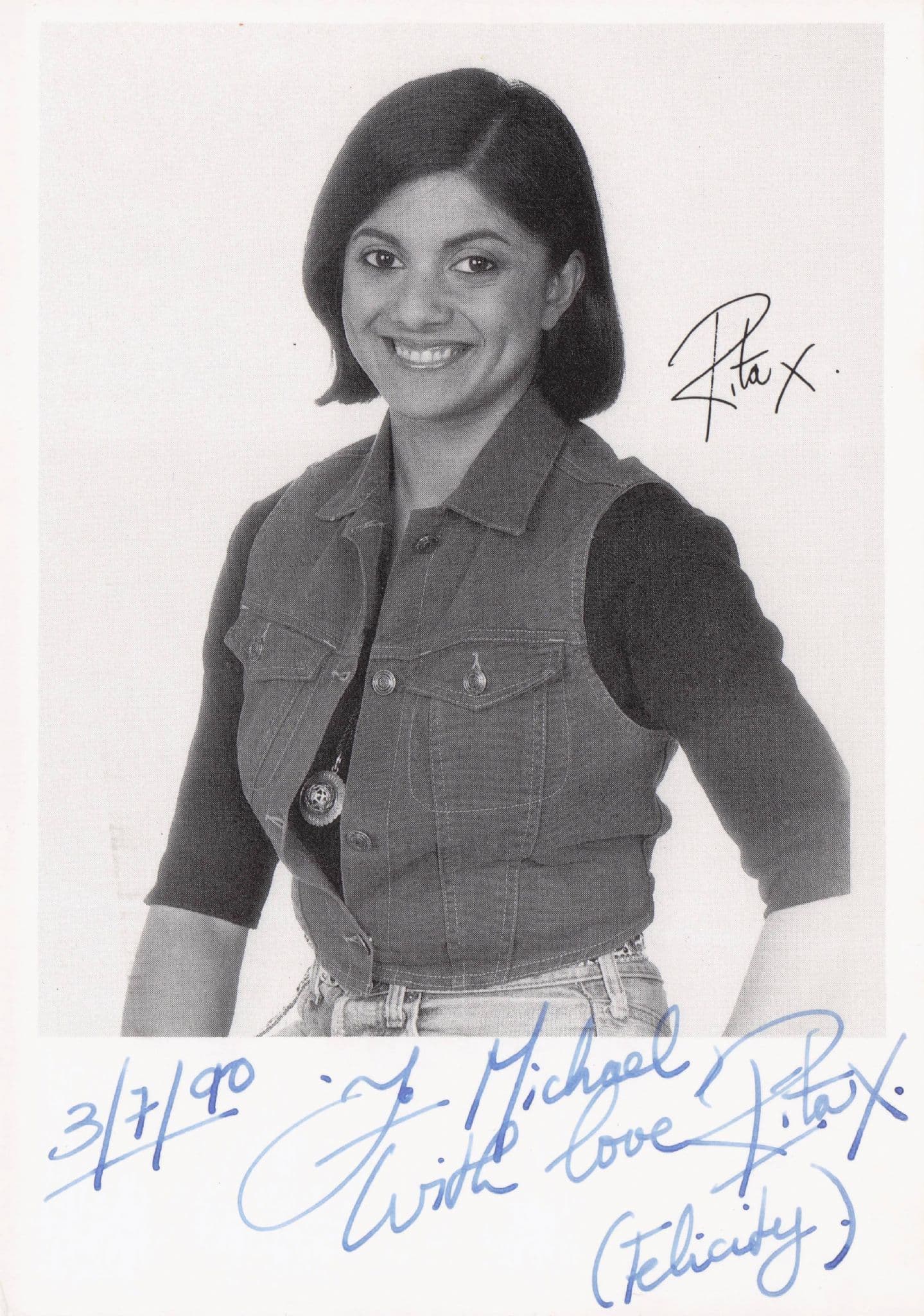 Rita Wolf Coronation Street RARE Hand Signed Cast Photo