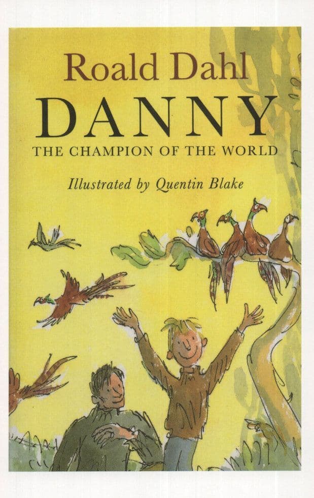 Roald Dahl Danny 1994 Book Postcard