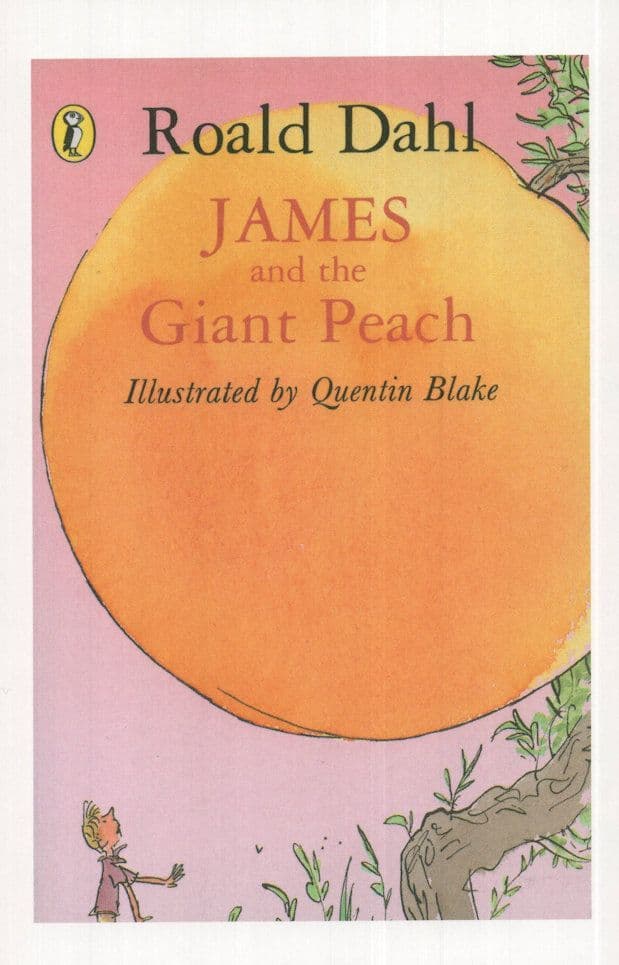 Roald Dahl James & The Giant Peach 1995 Book Postcard