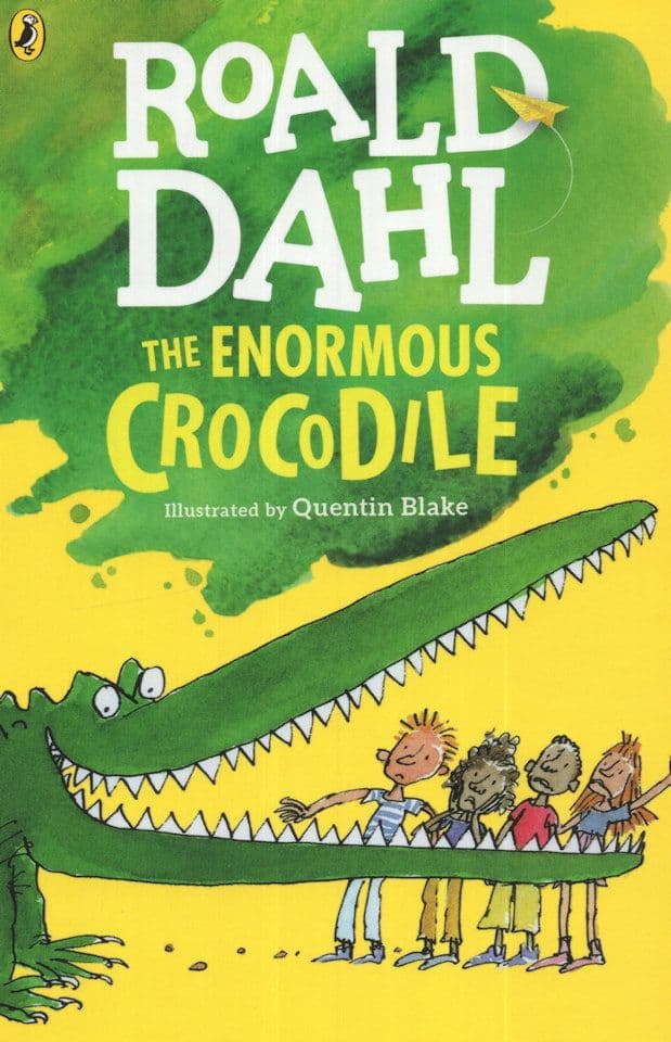 Roald Dahl The Enormous Crocodile 2001 Book Postcard
