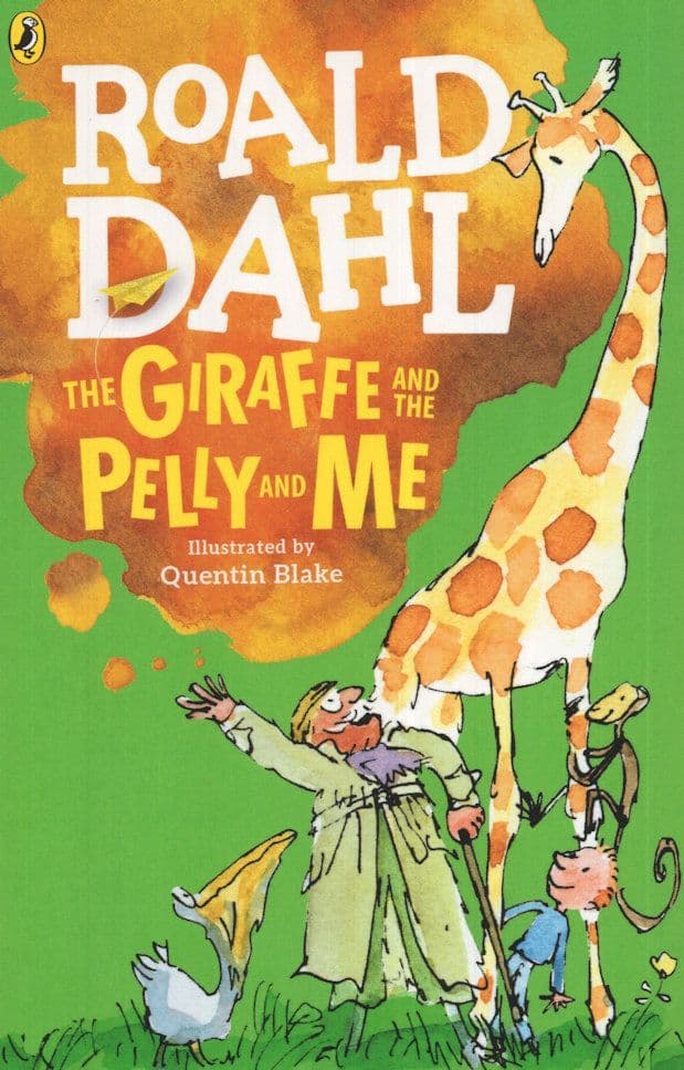 Roald Dahl The Giraffe & The Pelly & Me 2016 Book Postcard