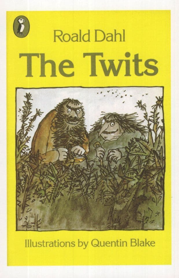 Roald Dahl The Twits 1980 Book Postcard