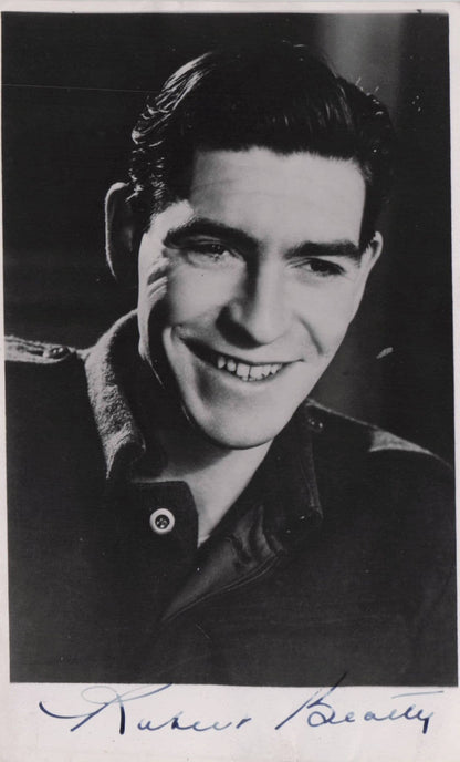 Robert Beatty Pink Panther Where Eagles Dare DOUBLE Hand Signed Photo