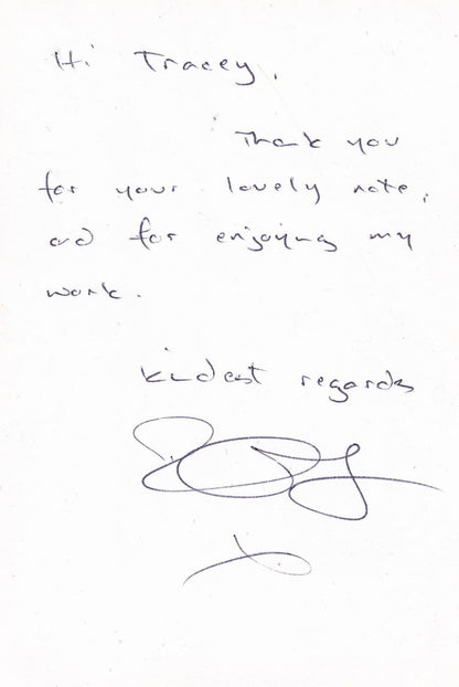 Robert Cavanah The Royal Hand Signed Cast Card Photo Letter Message