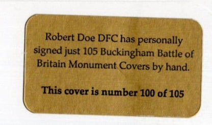 Robert Francis Doe WW2 End Of The War Burma Campaign Hand Signed FDC
