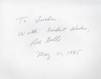 Robert Gallo AIDS HIV  Scientist GIANT Reverse 10x8 Hand Signed Photo