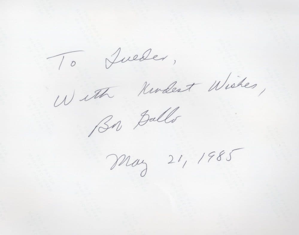 Robert Gallo AIDS HIV  Scientist GIANT Reverse 10x8 Hand Signed Photo