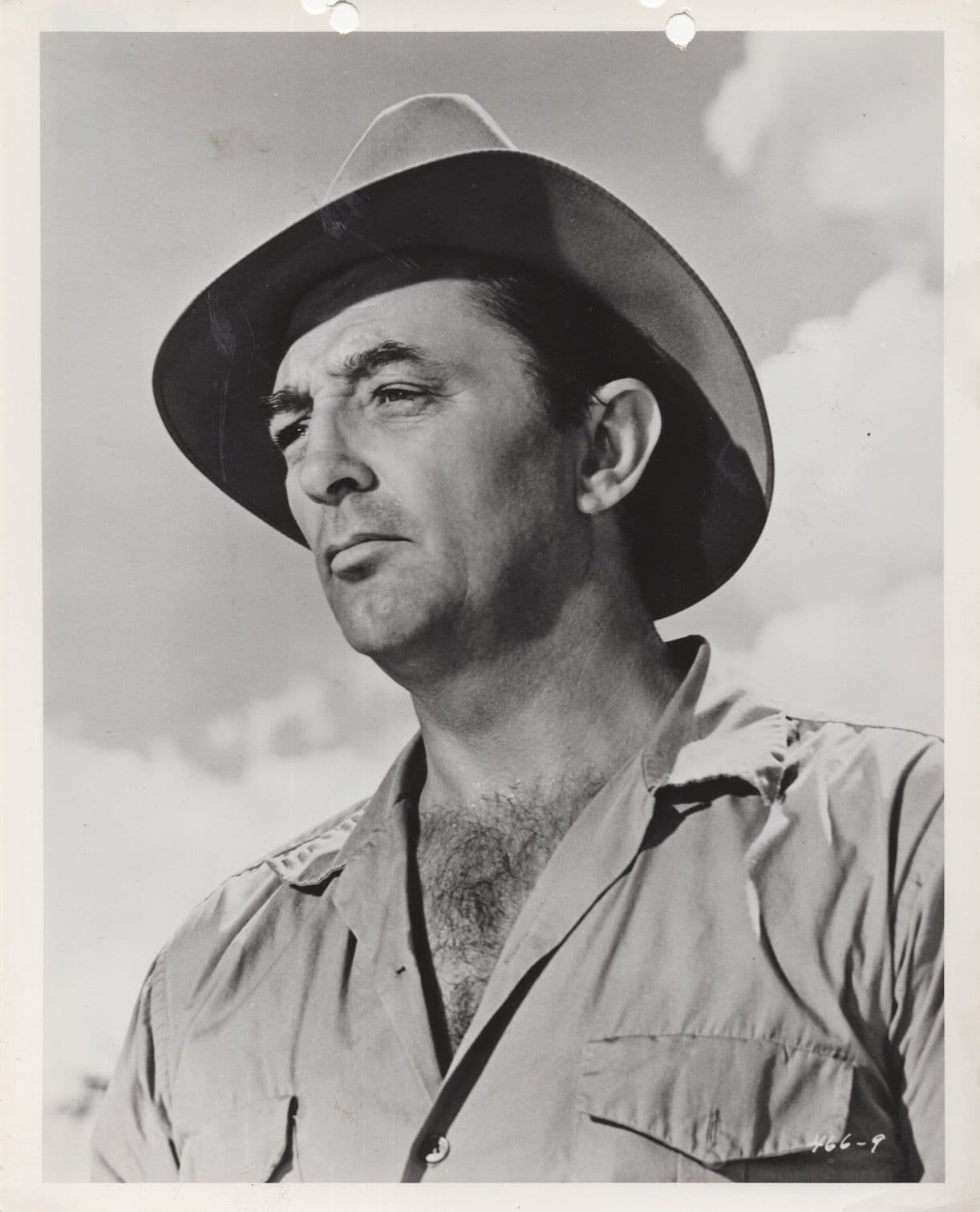 Robert Mitchum Rampage Film Monochrome 10x8 Photo