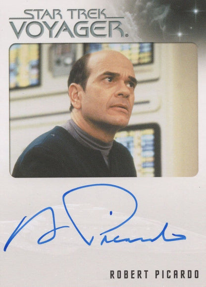 Robert Picardo Star Trek Voyager Heroes & Villains Signed Autograph Card
