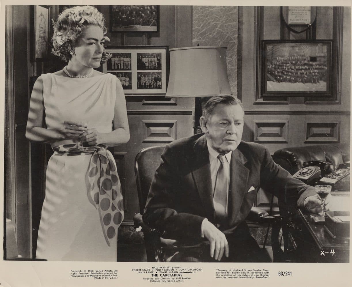 Robert Stack Joan Crawford The Caretakers Old 10x8 Film Photo