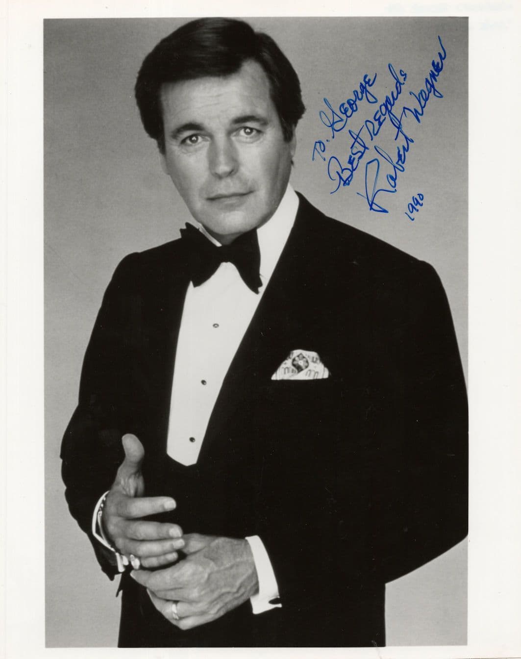Robert Wagner The Towering Inferno Hart To Hart 10x8 Hand Signed Photo