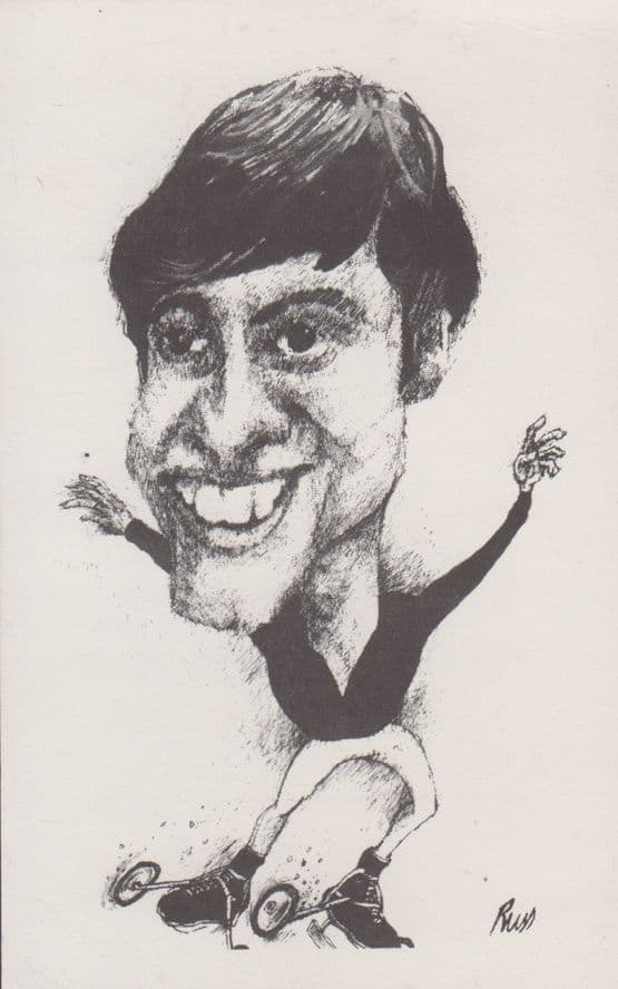 Robin Cousins Limited Edition 1000 Postcard