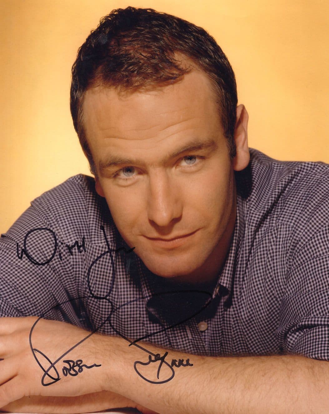 Robson Green Soldier Soldier 10x8 Hand Signed Photo
