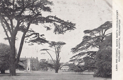 Roehampton Queen Marys Convalescent Hospital from 1915 WW1 Patient Postcard