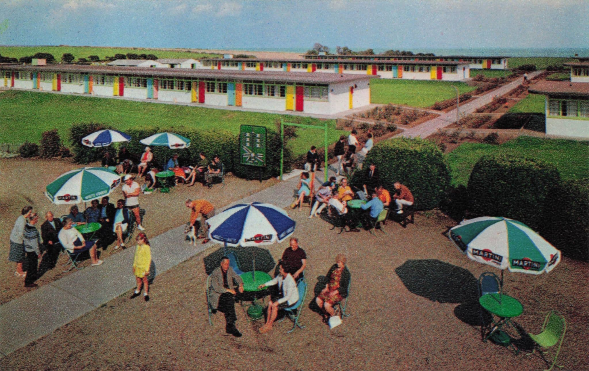 Rogerson Hall Corton Lowestoft Suffolk Holiday Camp 1970s Postcard