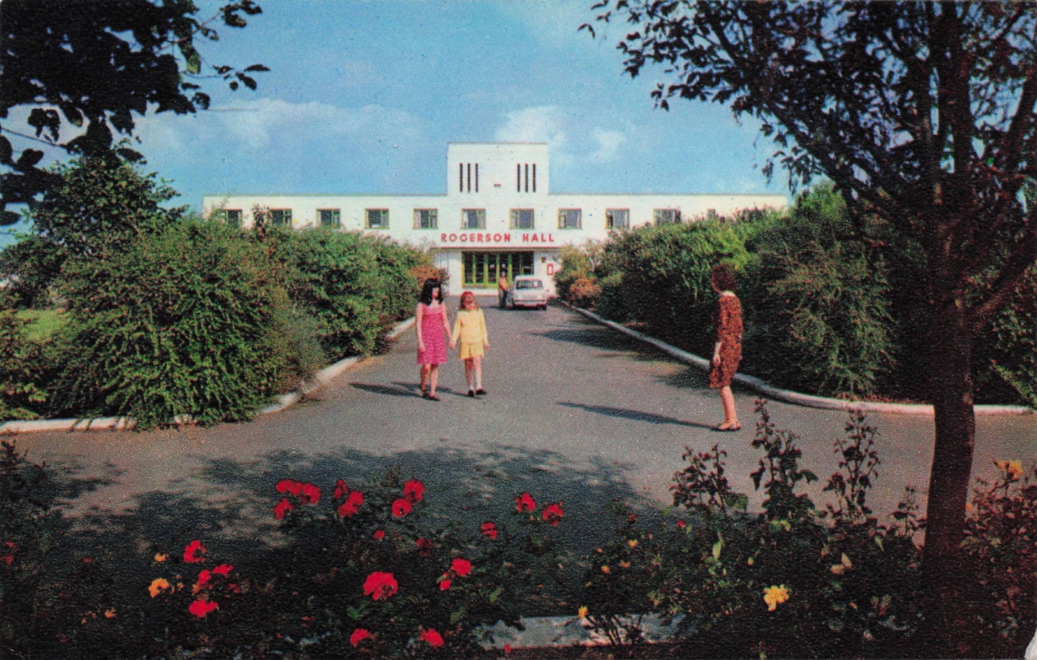 Rogerson Hall in Corton Lowestoft Suffolk Holiday Park 1970s Postcard