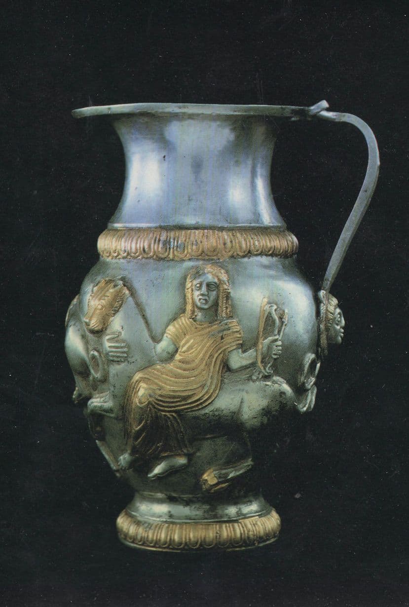 Rogozen Thracian Antique 4BC Jug Bow & Arrow NW Bulgaria Postcard