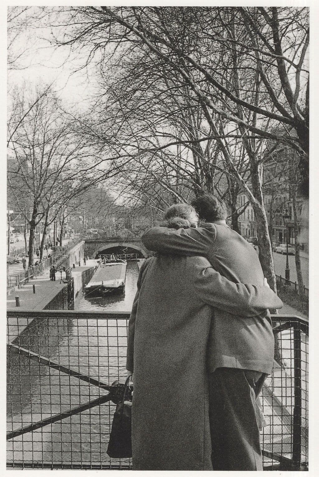 Romance At Le Canal Paris in 1933 Award Photo Postcard